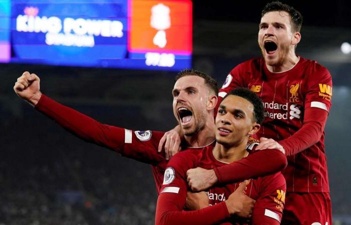 Trent Alexander-Arnold emerges as the hero in Liverpool's emphatic win over Leicester City - in pictures