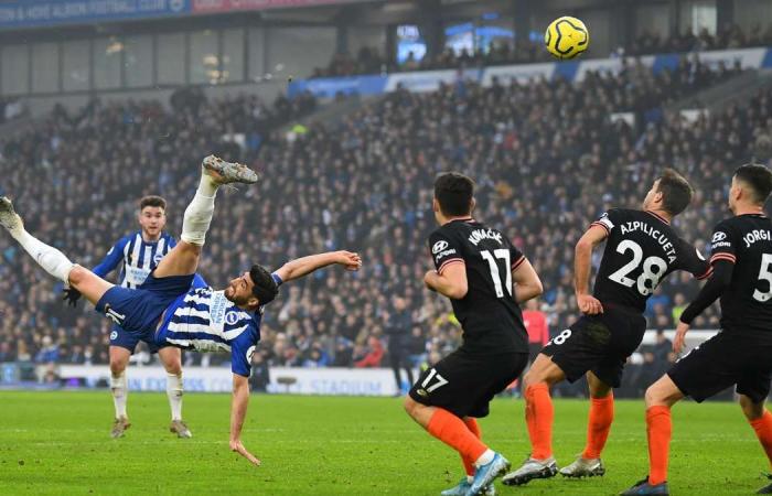 Alireza Jahanbakhsh's goal for the ages helps Brighton stop Chelsea in their tracks