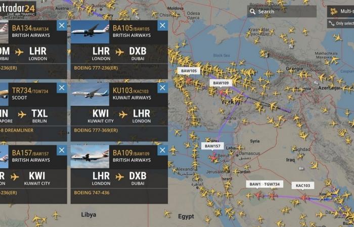 Singapore Airlines diverts flights from Iranian airspace