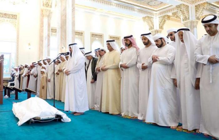 UAE rulers attend funeral of Sheikha Hamda