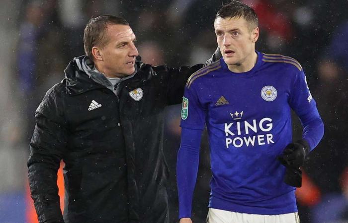 Leicester City striker Jamie Vardy set to return for League Cup semi-final clash at Aston Villa