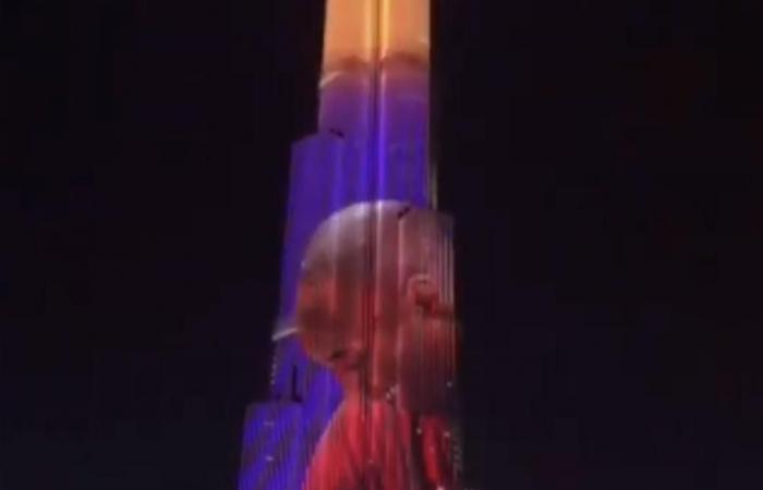 Dubai’s Burj Khalifa lights up in tribute to Kobe Bryant