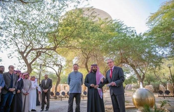 Prince Badr opens Richard Bödeker Park in Riyadh