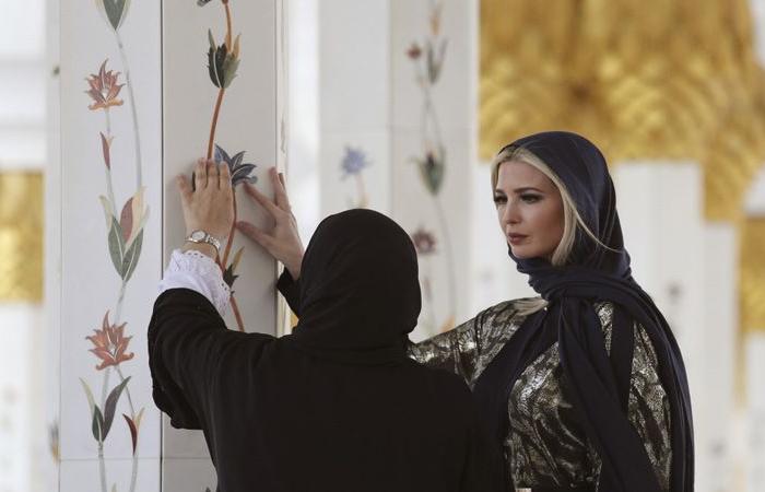 Ivanka Trump tours Louvre Abu Dhabi, Sheikh Zayed Grand Mosque