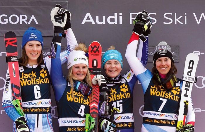 New Zealand teenager Robinson wins GS in absence of Shiffrin