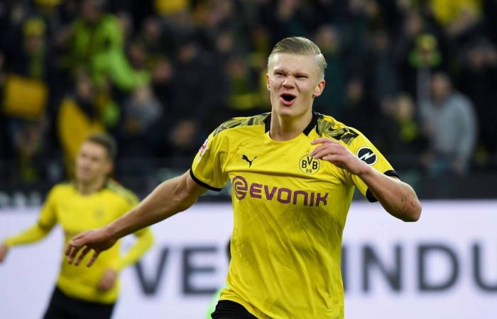 Dortmund teen Haaland goes head-to-head with PSG star Mbappe