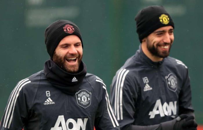 In pictures: Manchester United training ahead of their Europa League clash with Club Brugge