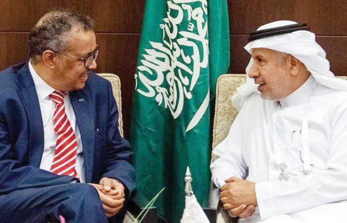 Al-Rabeeah meets global humanitarian leaders in Riyadh