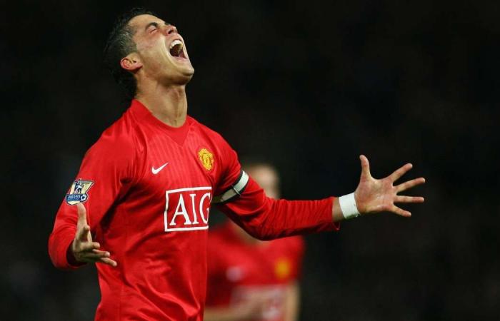 On this day: March 19, 2008. Cristiano Ronaldo breaks George Best's scoring record at Manchester United