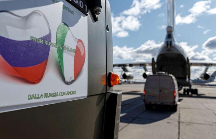 Italy says it can't use some of Russia's coronavirus aid