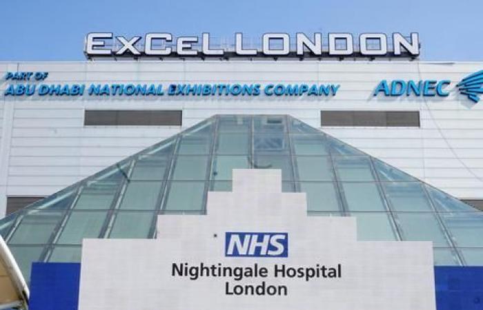 Coronavirus: Adnec to waive costs for London mega-hospital NHS Nightingale