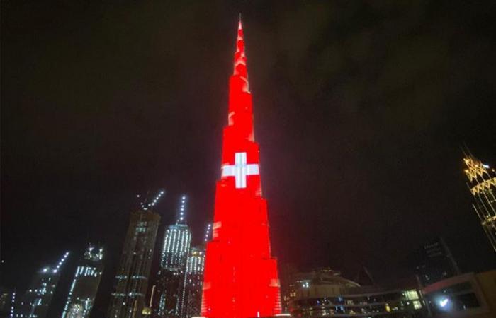 Switzerland displays UAE flag on iconic Matterhorn to express solidarity in fight against COVID-19