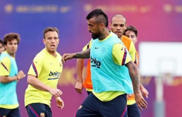 Lionel Messi, Ansu Fati and Barcelona teammates train hard ahead of Real Mallorca clash - in pictures