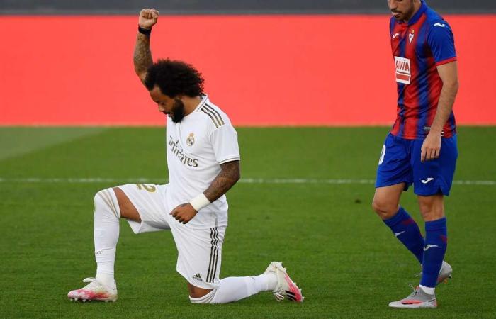 Marcelo takes a knee, Hazard and Ramos knocks, Real Madrid narrow gap on Barca - in pictures