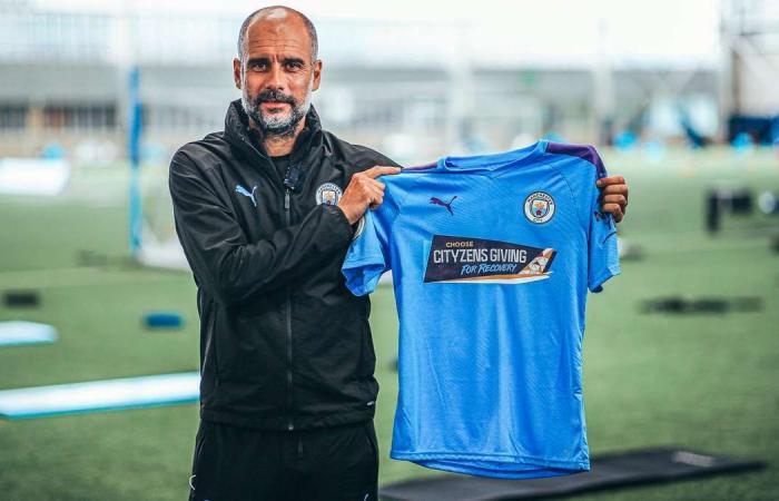 Manchester City and Etihad launch special jersey to promote 'Cityzens Giving For Recovery' campaign