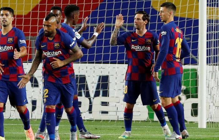 Lionel Messi on target as Barcelona ride early 'luck' to beat Leganes and reclaim five-point La Liga lead - in pictures