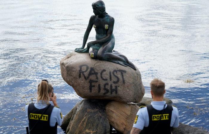 Copenhagen’s Little Mermaid labelled ‘racist fish’