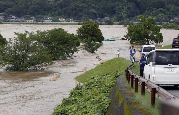 Japan sends troops to the rescue as rains pound southern Kyushu