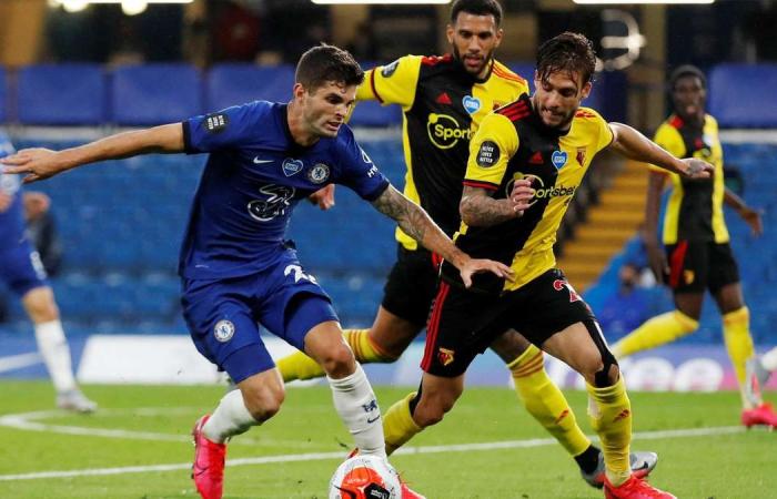 Christian Pulisic 9, Billy Gilmour given run out; Danny Welbeck 6 - Chelsea v Watford player ratings