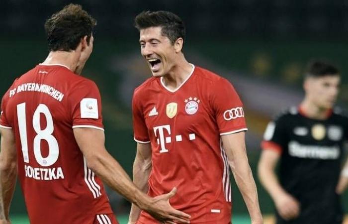 Bayern thrash Leverkusen to win 20th German Cup title
