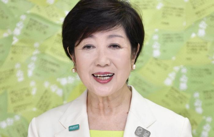 Tokyo incumbent governor Koike wins second term, says NHK exit poll