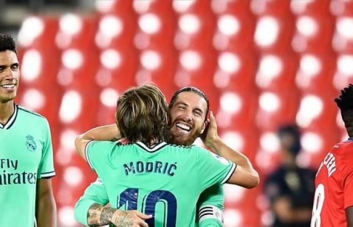 Sergio Ramos demands focus after nervy win at Granada moves Real Madrid to one win of La Liga title - in pictures