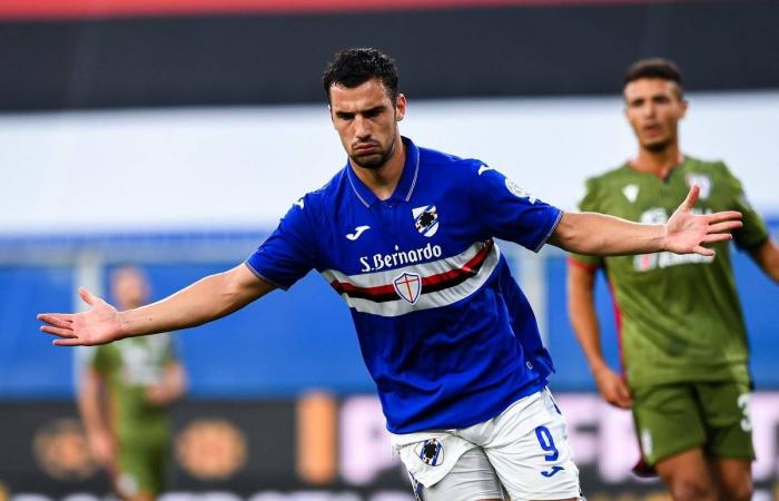 Bonazzoli scores with another flying volley in Sampdoria win