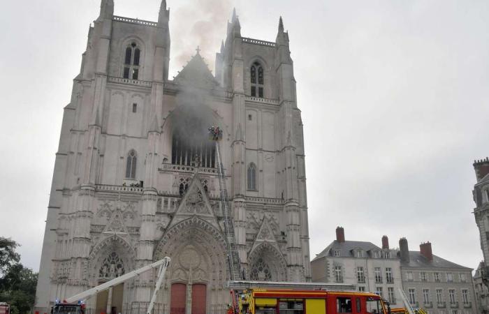 Man arrested in connection with Nantes Cathedral fire