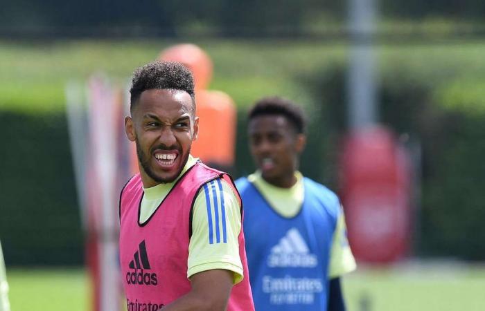 Aubameyang, Lacazette, Luiz and Arsenal stars tune up for the FA Cup final - in pictures
