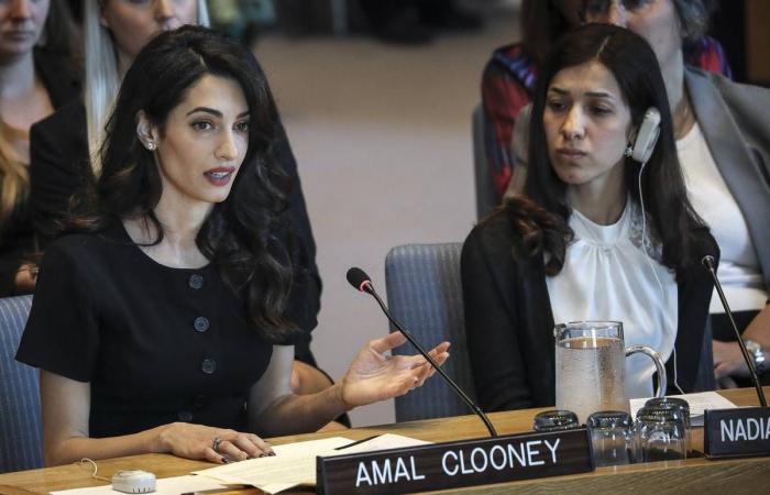 Murad, Amal Clooney accuse world leaders and UN of failing Yazidis