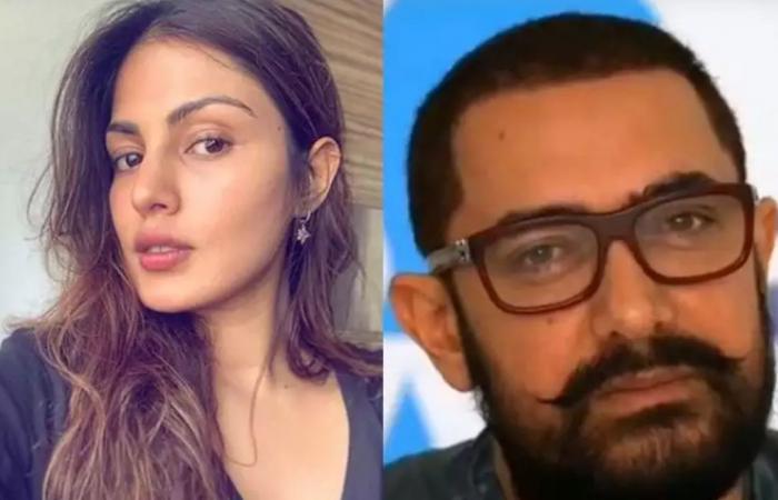 Bollywood News - Rhea Chakraborty was in touch with Aamir Khan,...