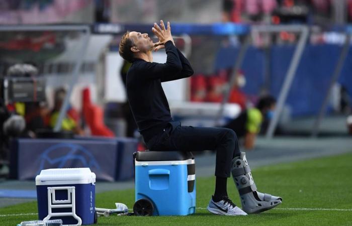 PSG boss Tuchel celebrates side's advance to Champions League semis from an ice-box
