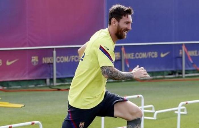 Lionel Messi, Luis Suarez and Antoine Griezmann tune up for Barcelona's toughest challenge - in pictures