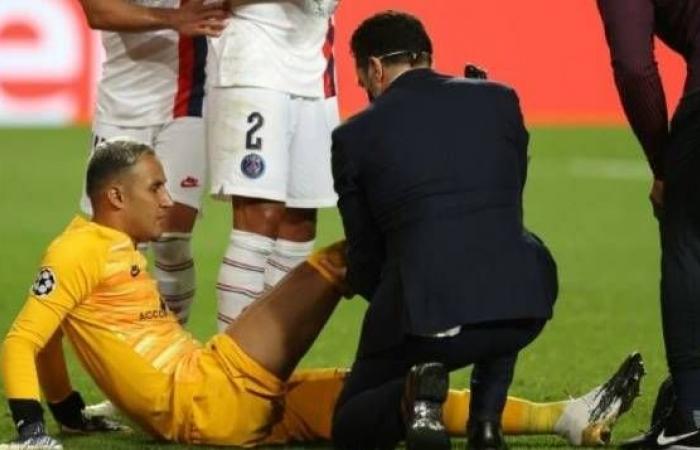 PSG's Navas out of Leipzig Champions League semifinal