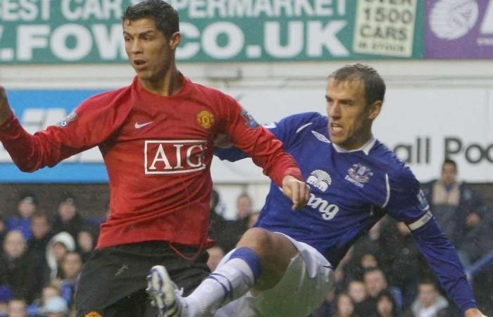 How a 'really bad tackle' on Cristiano Ronaldo helped Phil Neville win over Everton fans