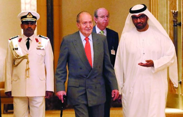 Former Spanish king Carlos in exile in UAE