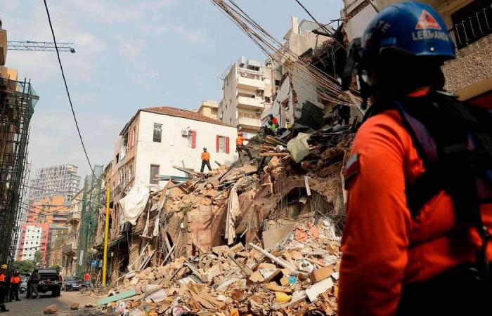 Beirut rescue teams find signs of life under rubble a month after blast