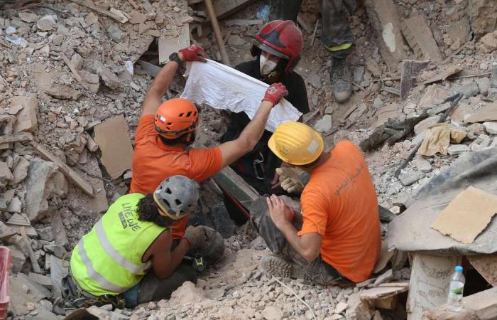 Hunt for survivor one month after Beirut blast continues
