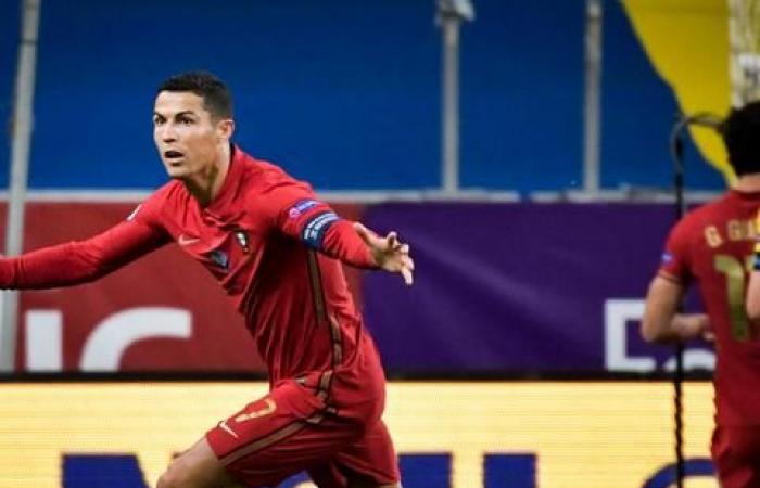 Cristiano Ronaldo sets sights on international goals record after reaching century for Portugal - in pictures