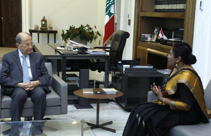 Lebanese president in hot water over Sri Lankan tea donation