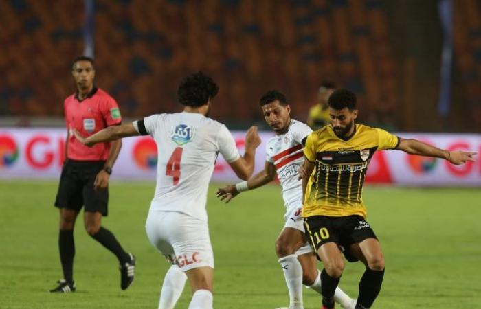VIDEO: Mostafa Mohamed’s header sinks Entag El-Harby