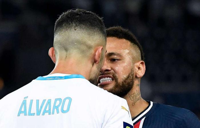 Neymar one of five red cards after mass brawl kicks off between PSG and Marseille - in pictures