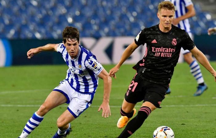 Martin Odegaard's first Real Madrid start bittersweet after goalless draw at Real Sociedad