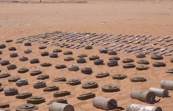 Saudi project clears 1,464 mines in a week