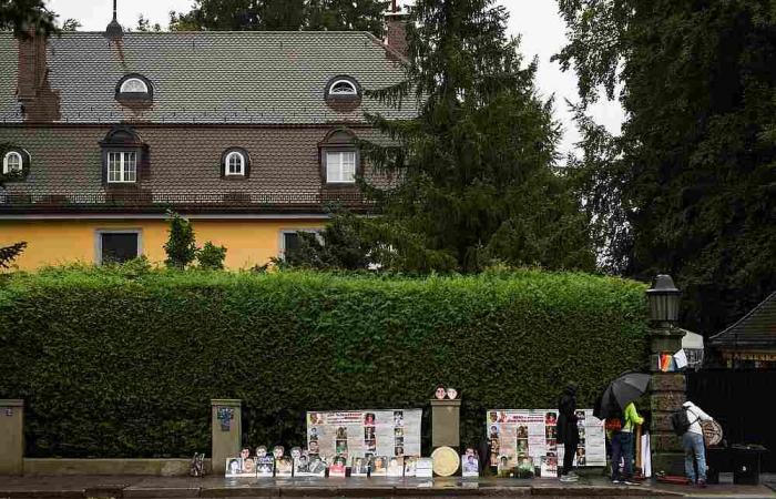 Thai activists protest in front of king's German villa