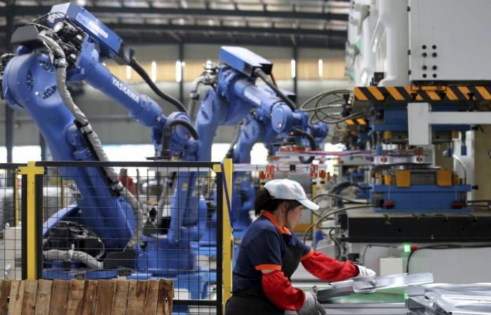Profits of industrial companies in China jumped 19.1% in August, amounting...