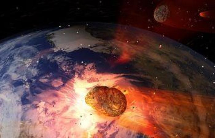 Did an asteroid collision with Earth 66 million years ago block...