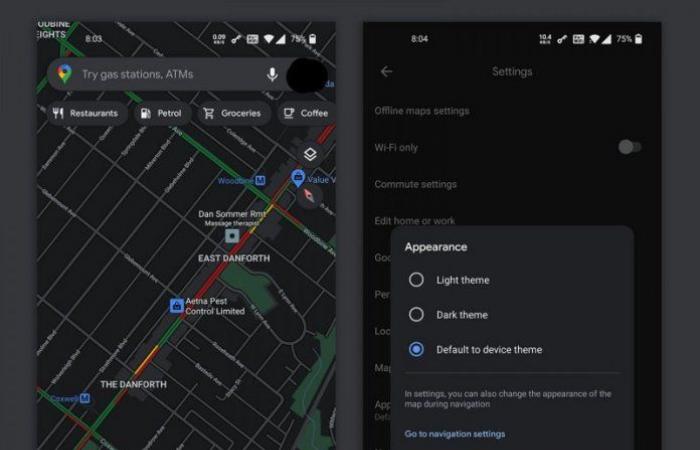 Update “Google Maps” offers features to a limited number of users