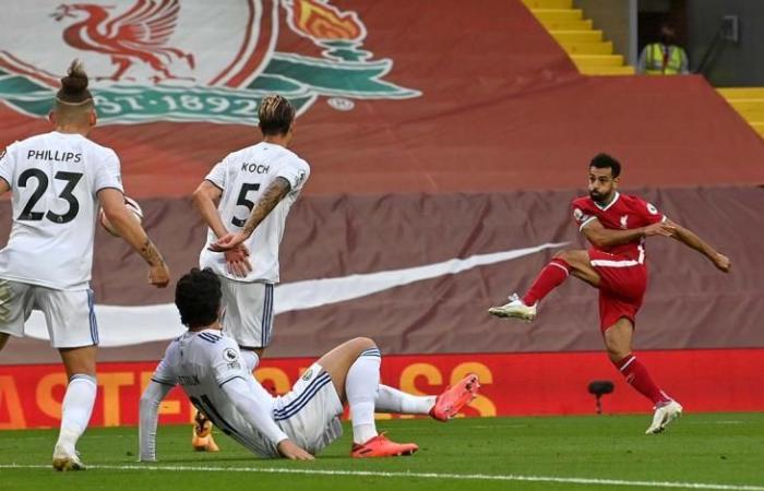 Liverpool at night on the news of Salah’s injury to Corona:...
