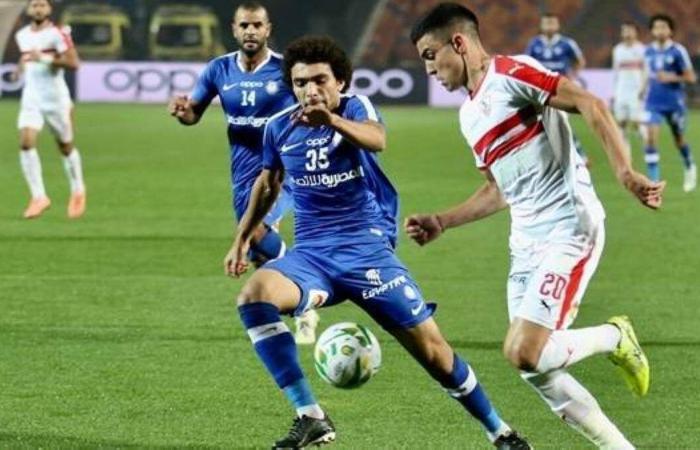 The date of the match between Zamalek and Smouha in the...